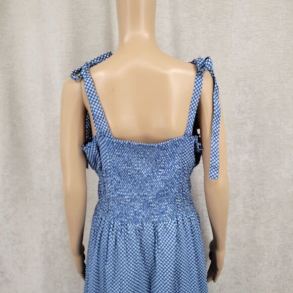 Polo Ralph Lauren  Sleeveless  Dress Cotton Star Polka Dot Sundress Patriotic - Picture 11 of 15